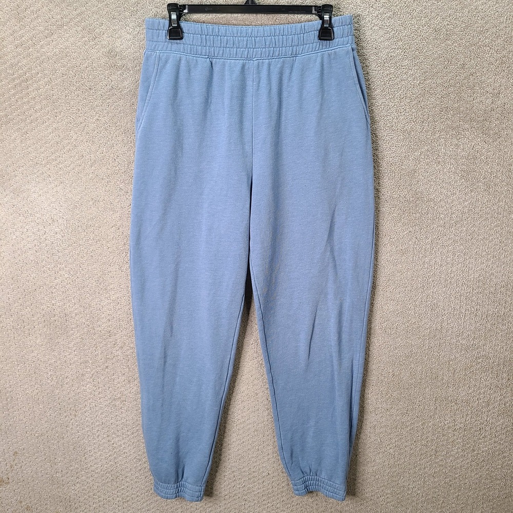 American Eagle Joggers Womens Small Blue Sweatpants Cotton Blend Casual Lounge
